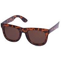 Wayfarer style brun med brune linser...